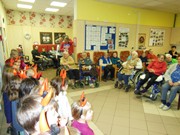 Vánoční vystoupení v Domově důchdců v Luštěnicích